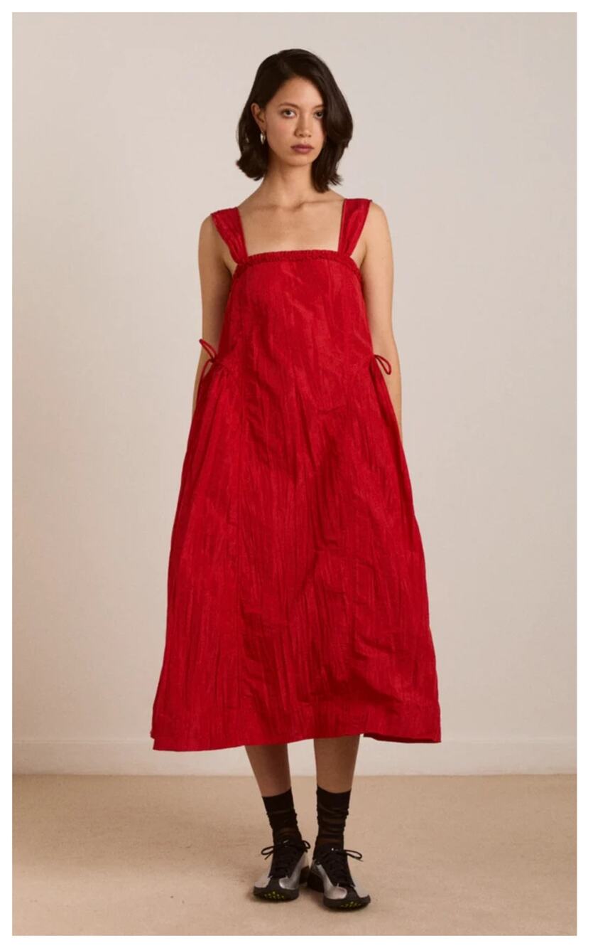 NEW Damson Madder Elina Midi Dress Size UK/14, US/10